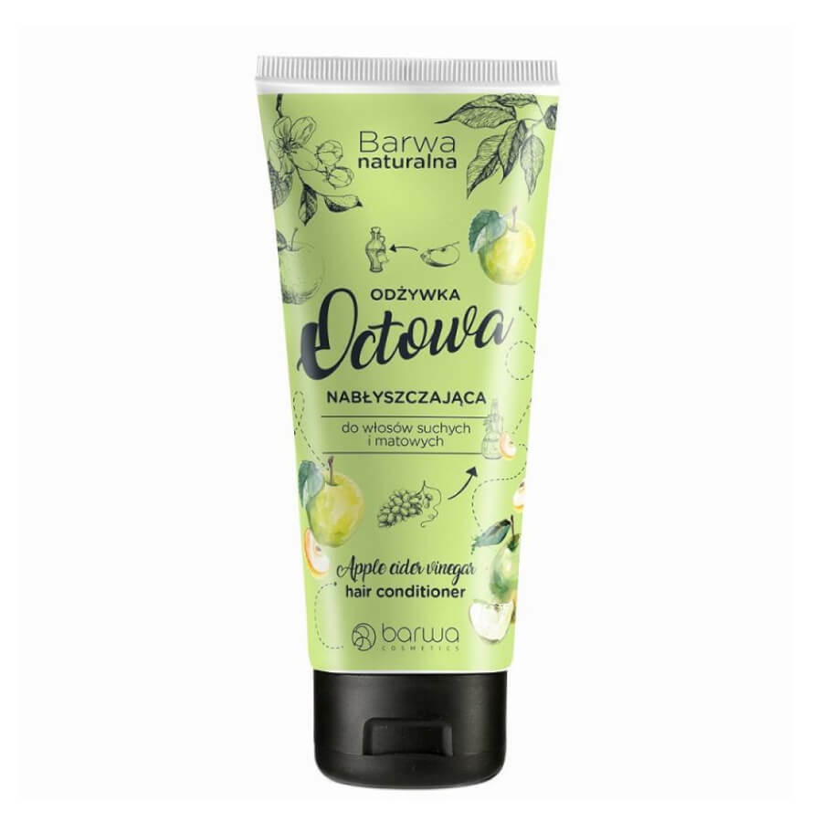 Barwa Natural Vinegar Glossy Hair Conditioner Emollient Conditioner Tube Vegan