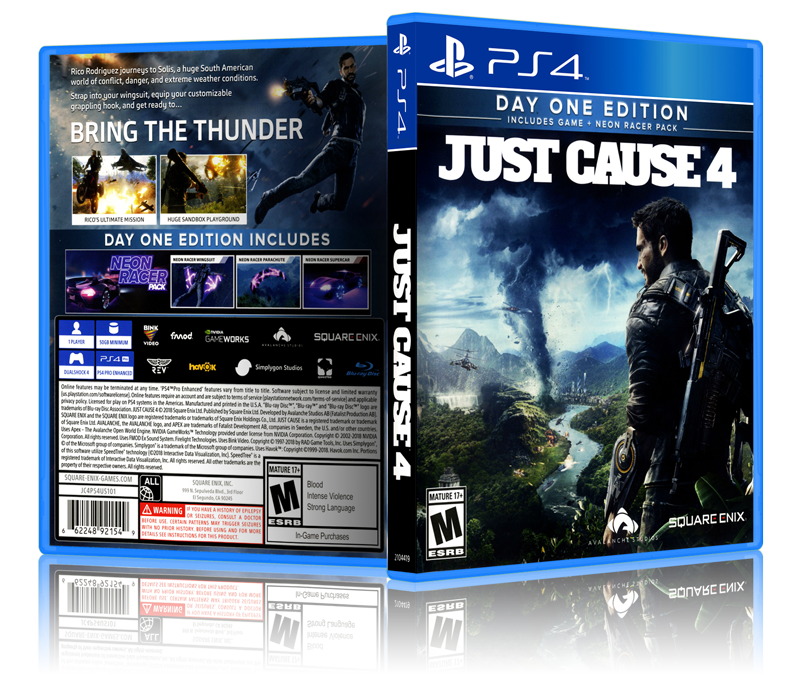 新品・未開封　PS4 ジャストコーズ4 JUST CAUSE4 Amazon.com: Just Cause 4 - Xbox One : Video Games