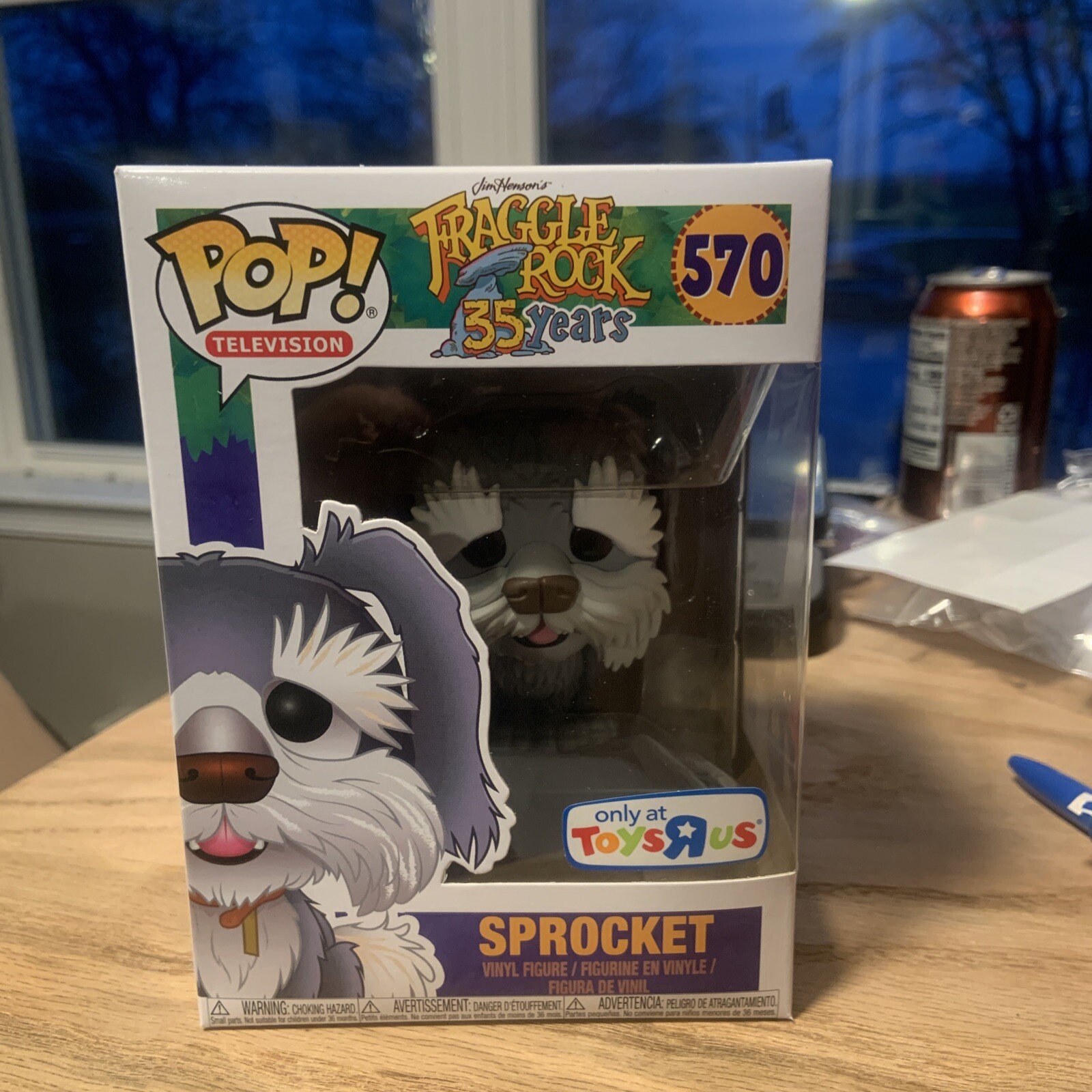 Fraggle Rock 35 Years Tv Funko Pop! #570 Sprocket Jim Henson Toys R Us Exclusive