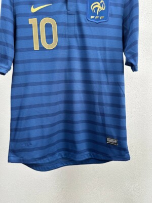 France 2012-2013 Karim Benzema #10 Home Football Jersey Nike Shirt