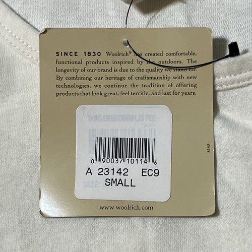 Woolrich Ecru Top Women's Sz S Long Sleeve Snowflake Pullover - Picture 6 of 7