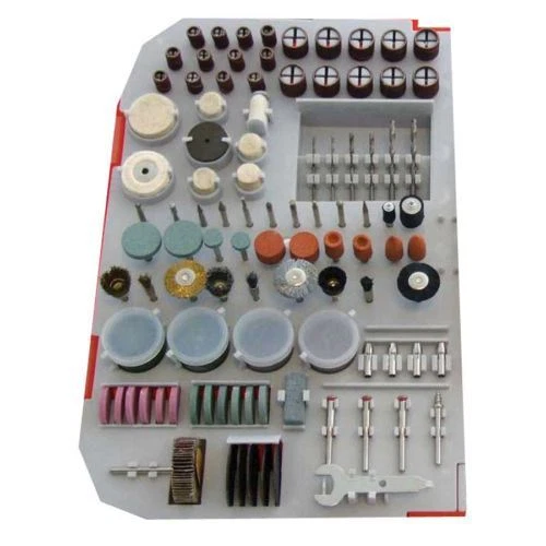 162PCE DREMEL STYLE ELECTRIC 130W ROTARY MINI DRILL & BITS KIT JEWELLERY MAKING - Image 3 of 4