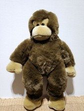 Vintage Build-A-Bear Monkey Chimp Plush 17  Stuffed Animal Gorilla Brown BABW