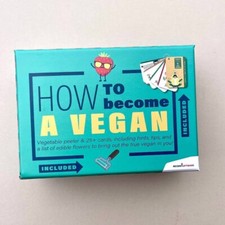 How To Become A Vegan. Ideal Gift for The Potentially Plant-based Human.
