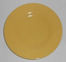 Metlox Pottery Poppy Trail Series 200 Gloss Yellow Bread Plate