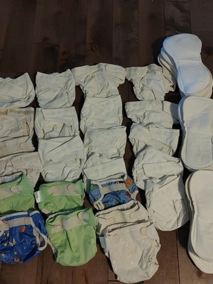 Bebe D Amour And Bum Genius Reusable Washable Diaper 8 30 Pound Ebay