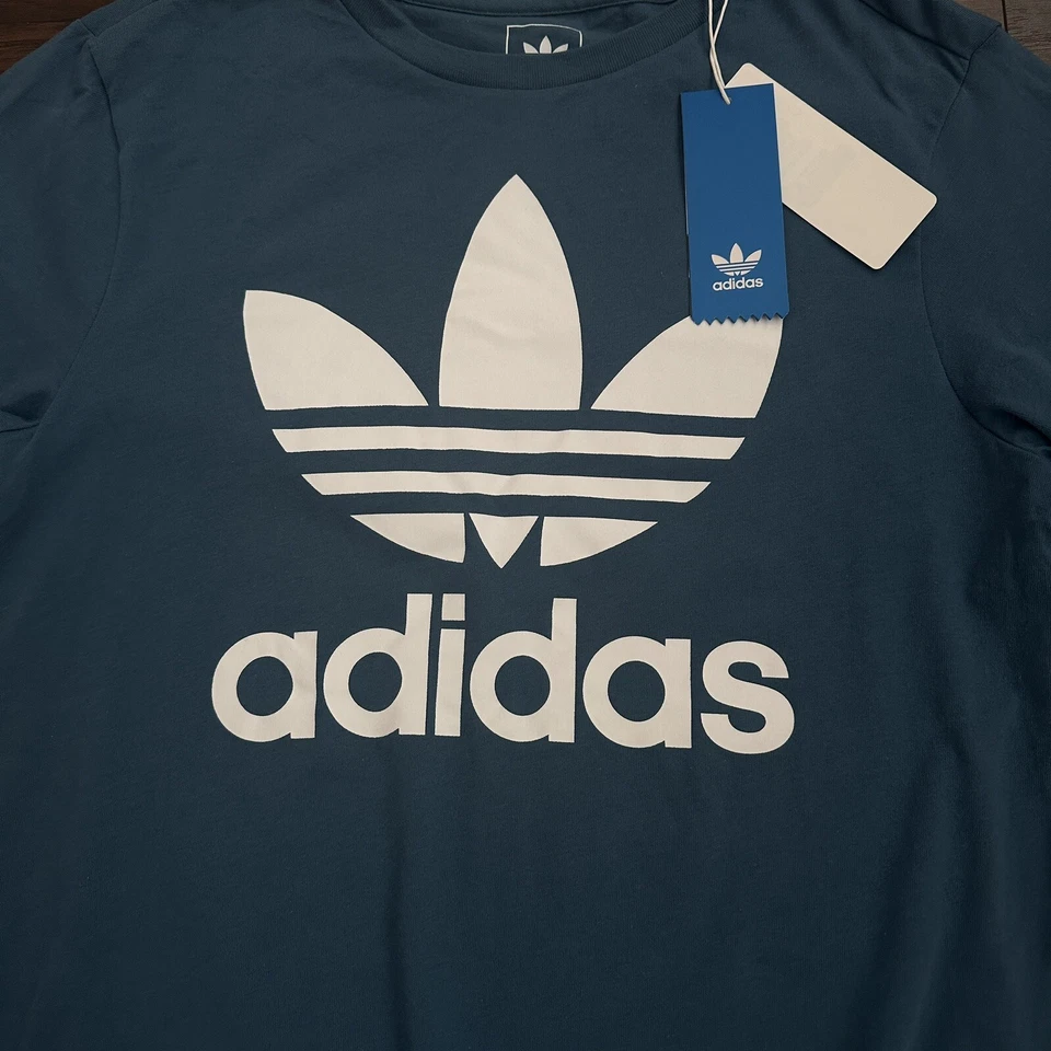 Adidas Originals Big Kids Unisex Trefoil Logo Tee teens Wear Dh2472 - Image 4 of 4