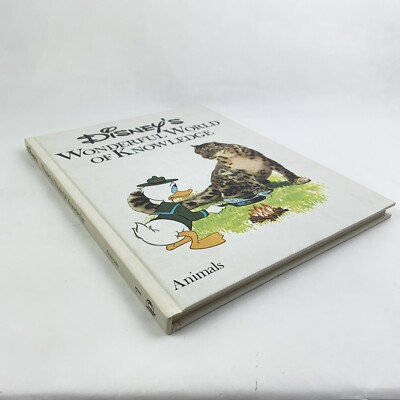 Vintage Disney's Wonderful World of Knowledge #1 Animals Hardcover