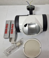 1 x B&Auml;RO surface mounted spotlight lamp no. 5630 with NHP 100W/3311 and wall sign NEW