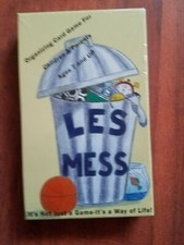 less mess card game 2004 helps child get organized and clutter free ages 7 