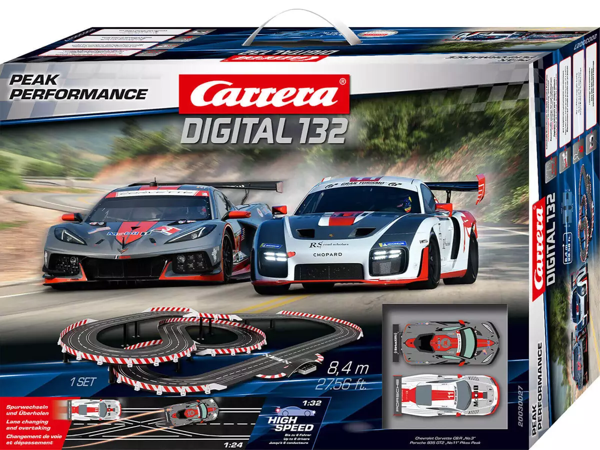 Carrera Digital 132 Peak Performance Digital Sot Car Set 30027