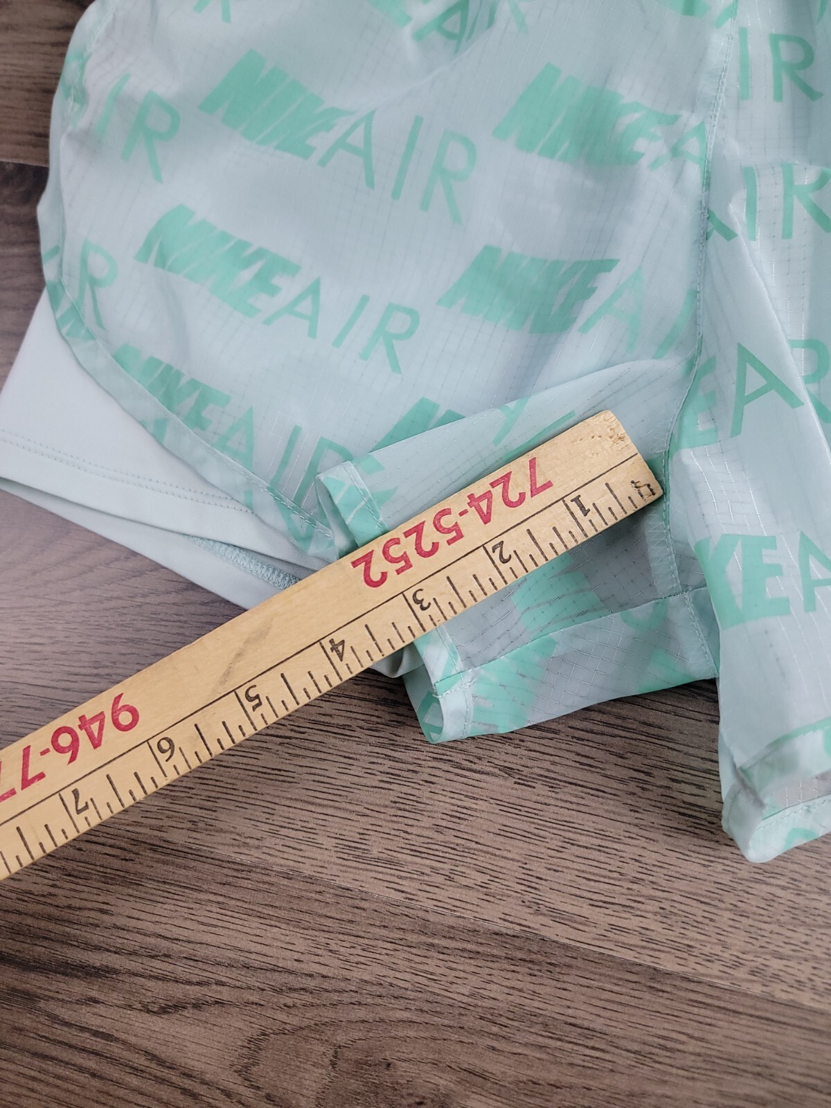 Nike Running Shorts Small Teal Translucent Runnin… - image 12