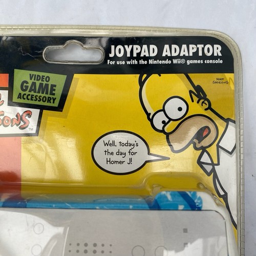 Custodia adattatore joypad surf The Simpsons Homer per controller Nintendo Wii - Foto 3 di 4