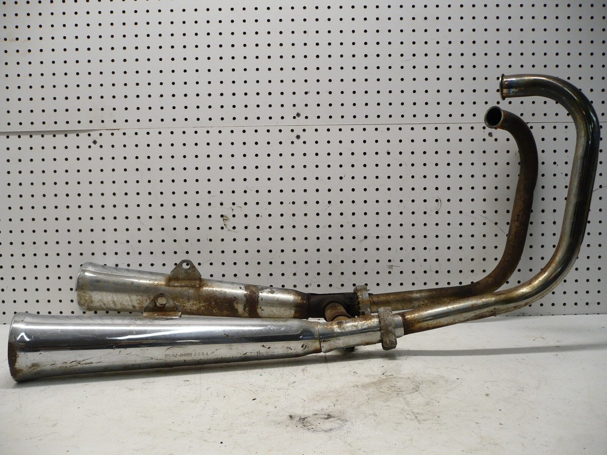 KAWASAKI KZ440 LTD 80 OEM Exhaust Headers Mufflers Tail KAWASAKI KZ440 LTD 80 OEM Exhaust Headers Mufflers Tail