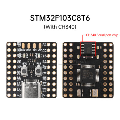 Mini STM32F103C8T6 STM32F103C6T6A CH340 Development Board ARM Minimum System
