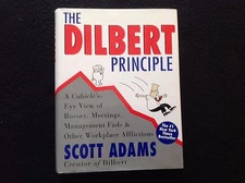 The Dilbert Principle by Scott Adams ~ Hardcover 1st edition ~1996 w/ DustJacket