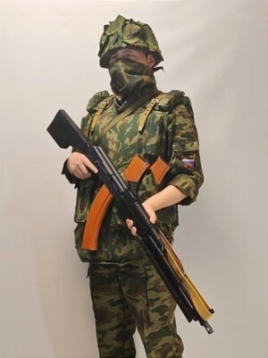 Russian General's Field Summer Suit VSR-98 Flora + Sleeve Shevron