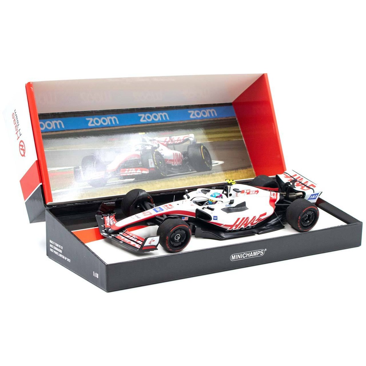 大学 兄弟割引 Mick Schumacher Haas F1 Team VF-22 Formula 1 Silverstone GP 乗用車