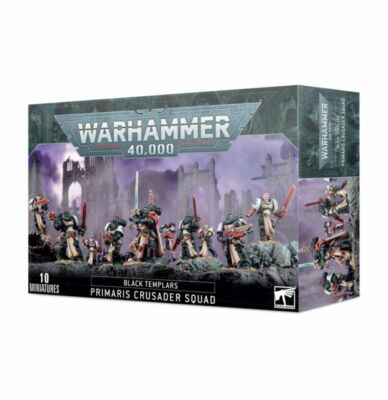 Primaris Crusader Squad Black Templars Warhammer 40K Space