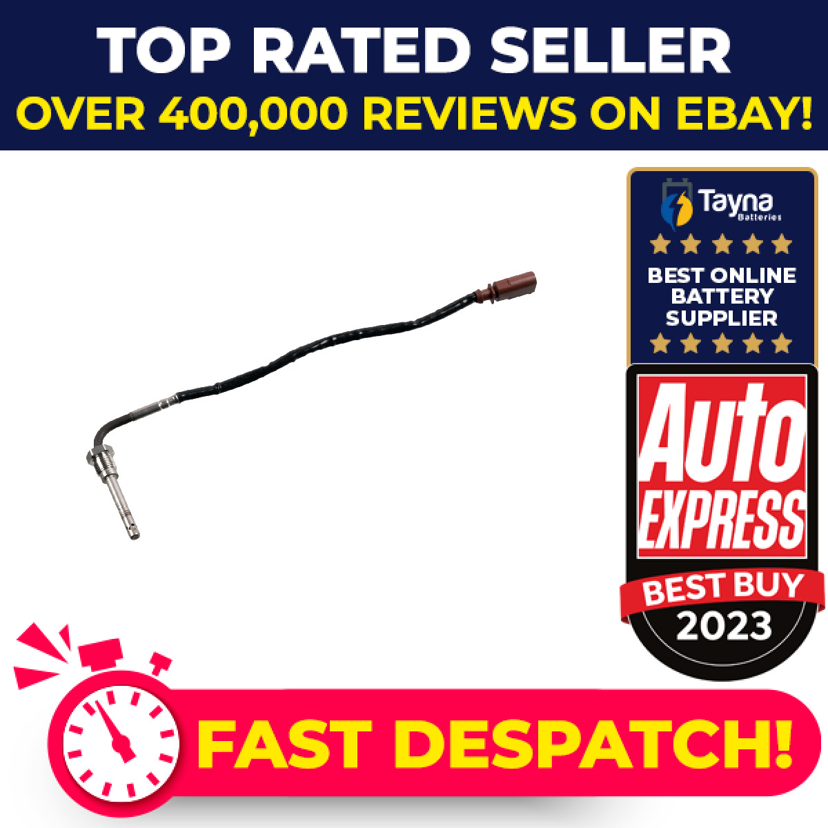 Exhaust Temperature Sensor fits PORSCHE CAYENNE 92A 3.0D Before DPF 2010 on Febi