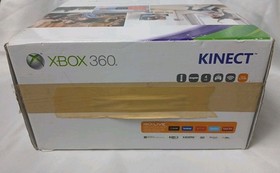 Microsoft Xbox 360 Console 4GB Kinect Original Box 9 Games Lot