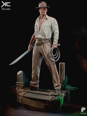 Indiana Jones by KC FAN ART 16 Statue Resin 3D Printed DIY Model Kit