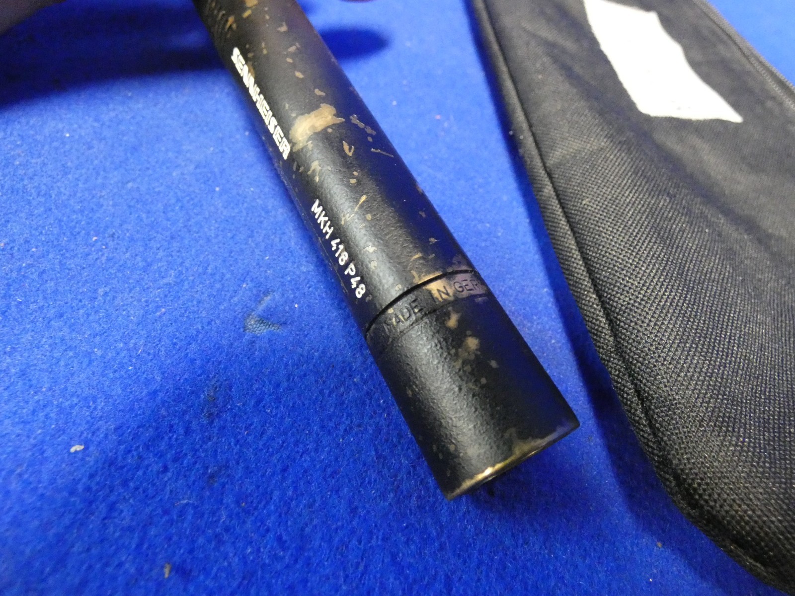 Sennheiser MKH 416 P48 Shotgun Microphone w/Sennheiser Black Soft Case