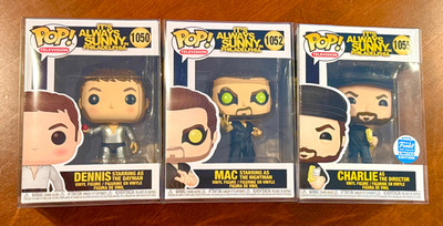 Funko POP! Always Sunny Dennis Mac and Charlie (3 Pack Lot) Nightman Cometh