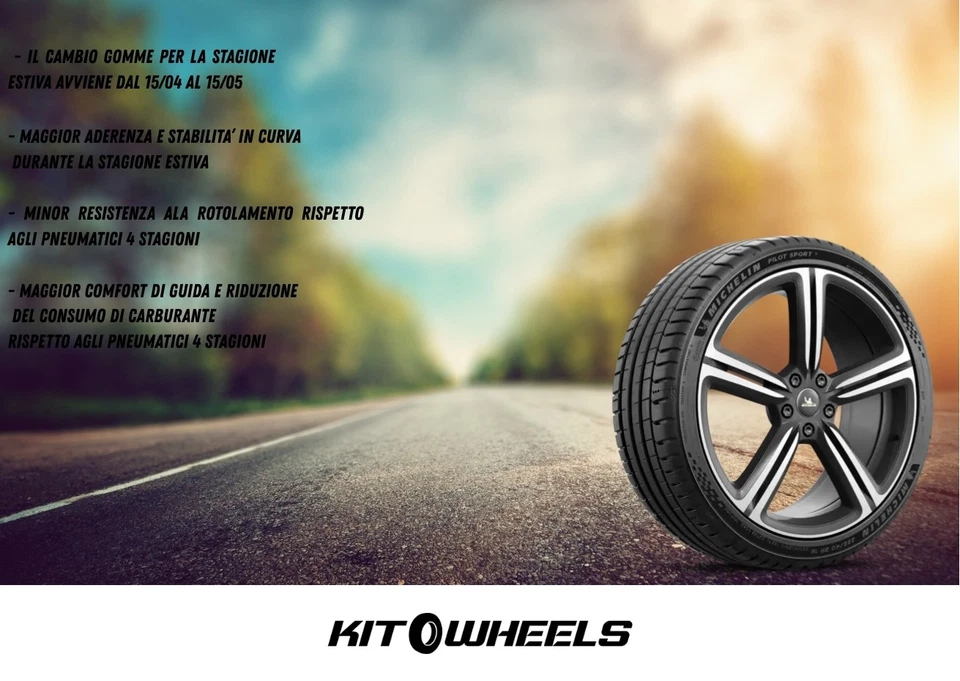 PNEUMATICI DEMONTATI GOODYEAR 235/45R19 99V EAGLE F1 ASYM 6 DOT2024 ESTIVI - Immagine 2 di 4