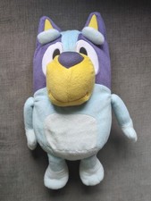 Bluey Sound Effects Talking Stuffed Animal Dog Plush Toy Blue WORKING 9 Phrases
