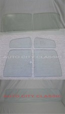 Glass 1954 - 1960 Willys Pickup Truck Windshield Vent Door Large Back Clear Glass 1954 - 1960 Willys Pickup Truck Windshield Vent Door Large Back Clear