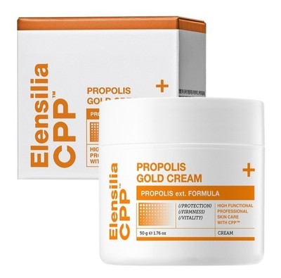 Elensilia CPP Propolis 80% Gold Cream 50g 1.76oz Hydrating Nourishing Jelly Skin