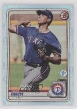 2020 Bowman 1st Edition Sky Blue Foil Hans Crouse #BFE-119 10wc