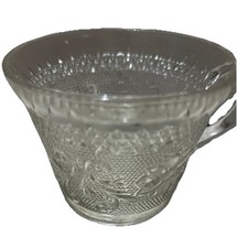 Wymienny kubek Wzór kanapki Indiana Glass Co Kawa Punch Przekąski 1925-90s