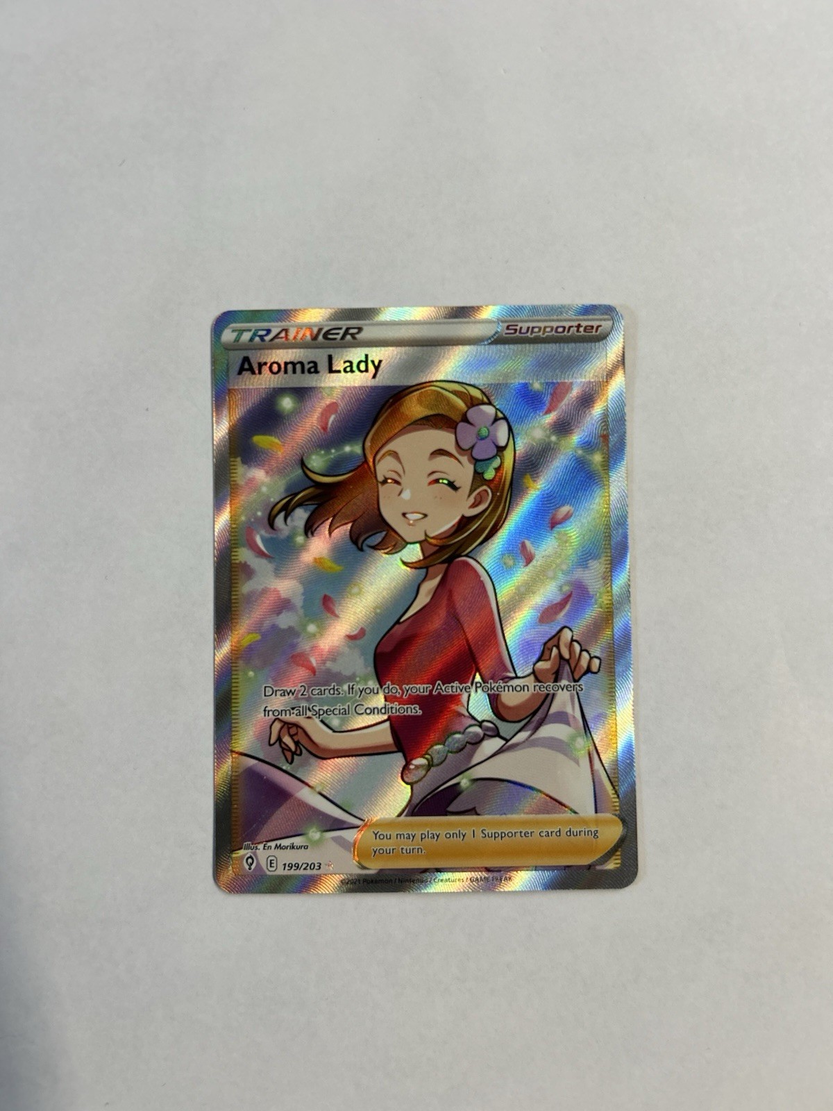 ポケモンカード 2021 Aroma Lady Gem Mint 10 Aroma Lady #221 Prices | Pokemon Evolving Skies | Pokemon Cards