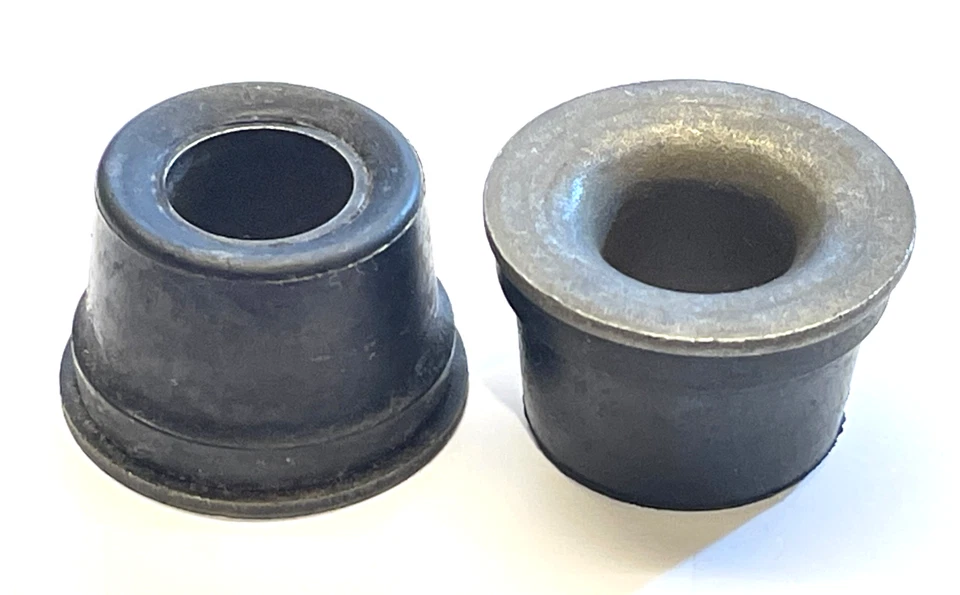 FORD ANGLIA 100E PREFECT POPULAR 1953-62 JUEGO DE CASQUILLOS BRAZO T/C EXTERIOR #E10-DB-1 NOS Foto 2 de 4