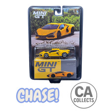 CHASE! Mini GT 1:64 Lamborghini Revuelto Giallo Yellow MGT00886