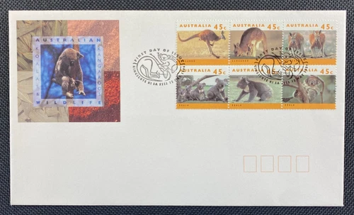 1994 Australian Wildlife Koalas & Kangaroos FDC National Kingscote (SA) Postmark