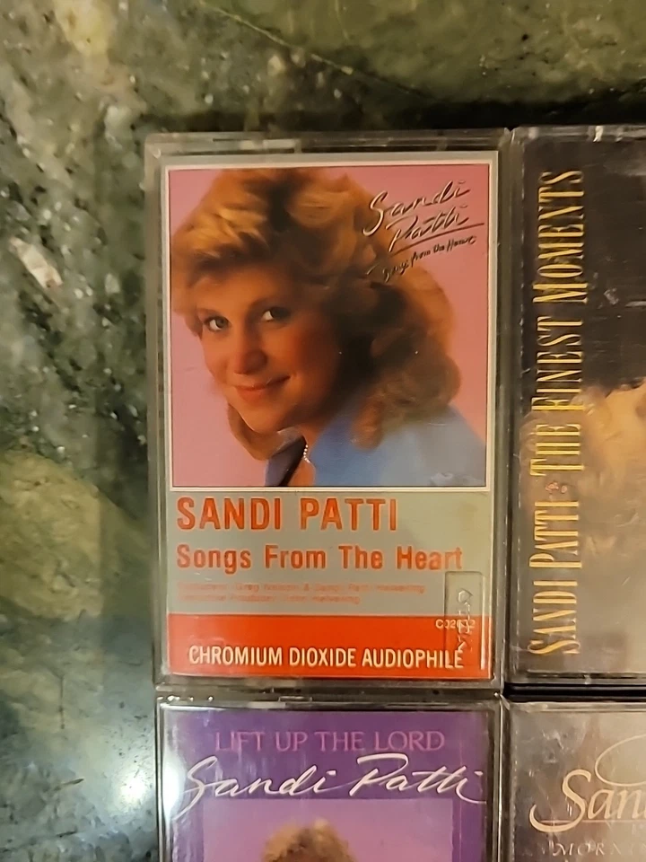 Sandi Patti Lot 6 Cassette Tapes Christian Gospel Music Word Impact Vintage Rare - Image 2 of 4