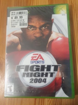 Fight Night 2004 Sur Xbox — Platinum Hits, Neuf Sous Blister, Jeu De Boxe NTSC