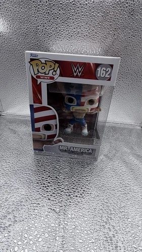 MR. AMERICA Hulk Hogan WWE WWF WCW Funko POP! #162 Vinyl Figure Collectible NEW