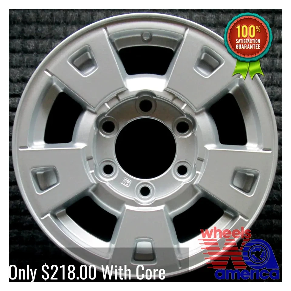 Wheel Rim Chevy GM Isuzu Colorado I280 I290 I350 I370 15 9593993 Silver OE 5183 - Image 2 of 4