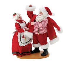 Dept 56 Possible Dreams SANTA'S NEW SUIT SANTA & MRS. CLAUS 6015877 NEW 2025