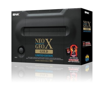 Neo Geo X Gold Pack Limited Edition