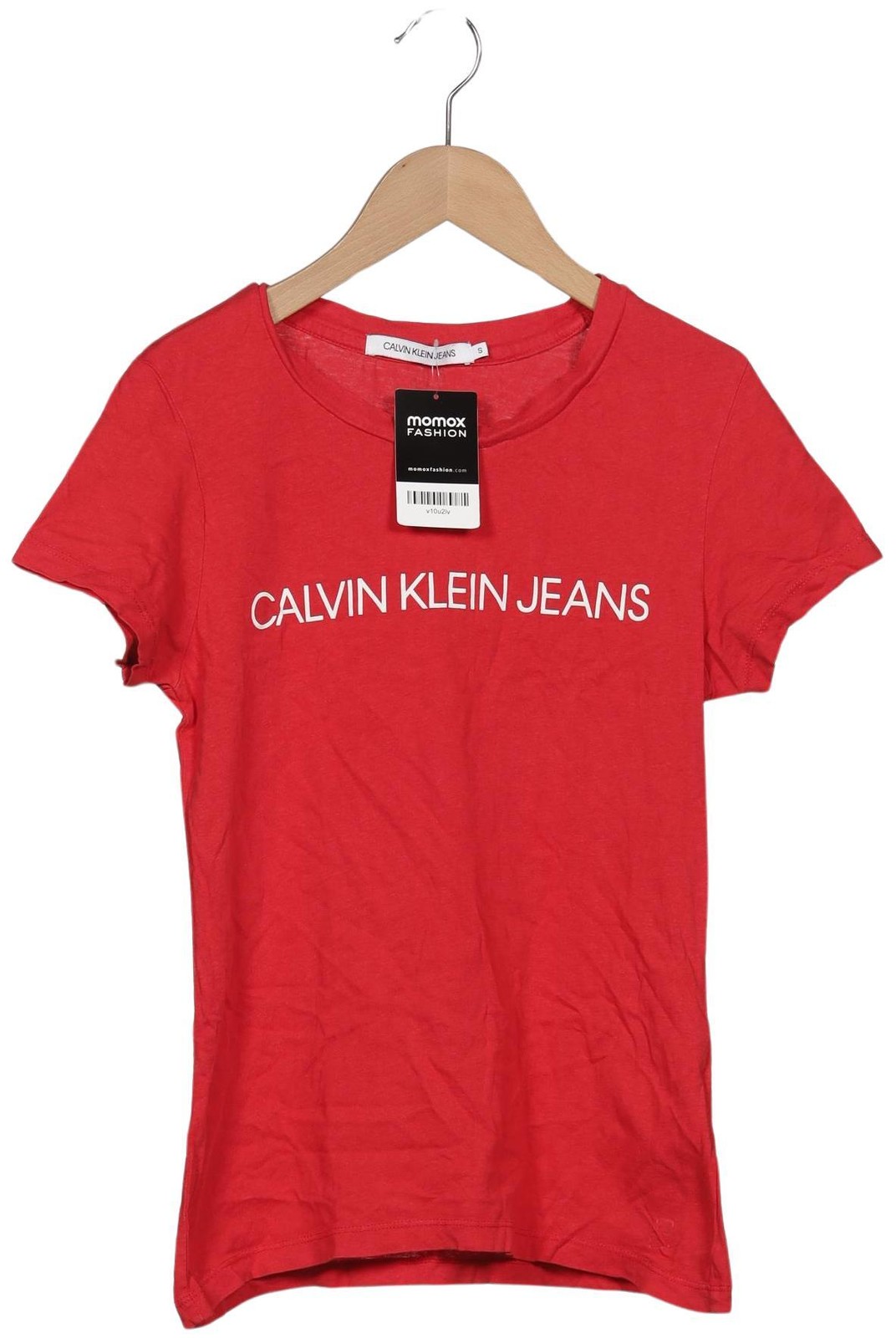 Calvin Klein Jeans T-Shirt Damen Shirt Kurzärmliges Oberteil Gr. S B... #v10u2lv