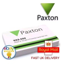 x10 Paxton Net2 Compatible Cards 692-500  No Magstripe  Printable