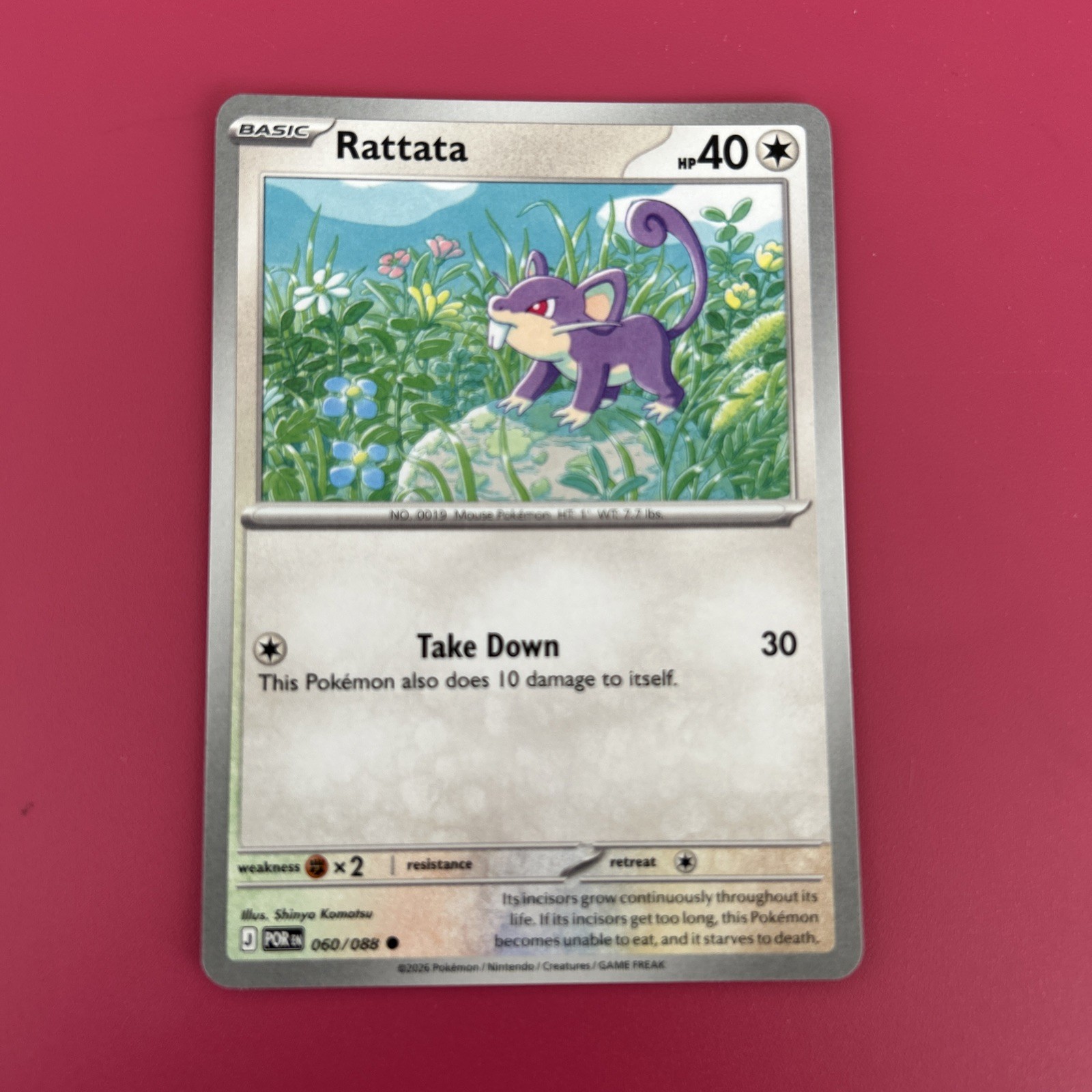Rattata 060/088 Me03: Perfect Order Regular