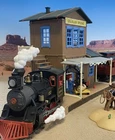 Playmobil Vintage Colorado Springs Western Train Station ,3770- Mint