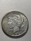 1922 S  E/FINE AU US Peace Silver Dollar       N558