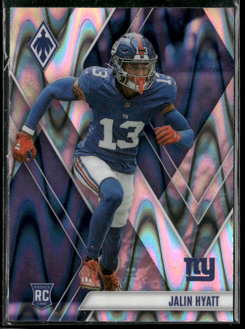 2023 Panini Phoenix #136 Jalin Hyatt Silver Seismic